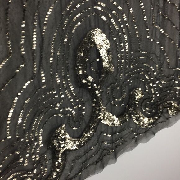 Hoss Intropia | Sheer Sequin Dress Cover Up | 38/M - Picture 3 of 6